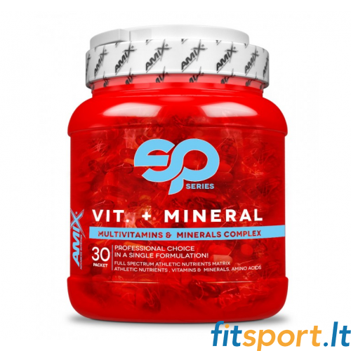 Amix Vit & Mineral Super Pack - tugev vitamiinide ja mineraalide kompleks 30 pakki. 